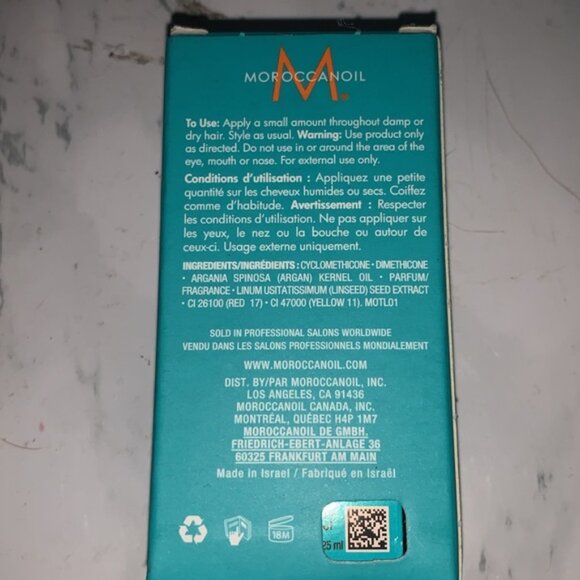 Moroccan oil treatment  🫶🏻 light - Picture 2 of 2